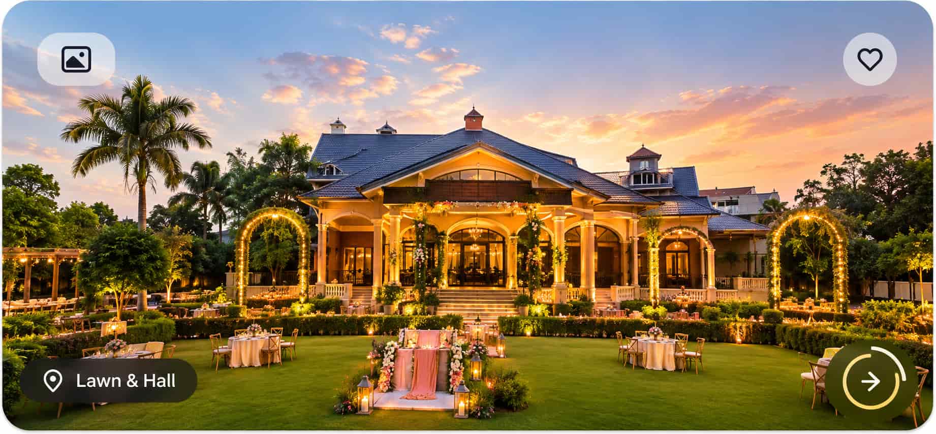 Lawn venue template