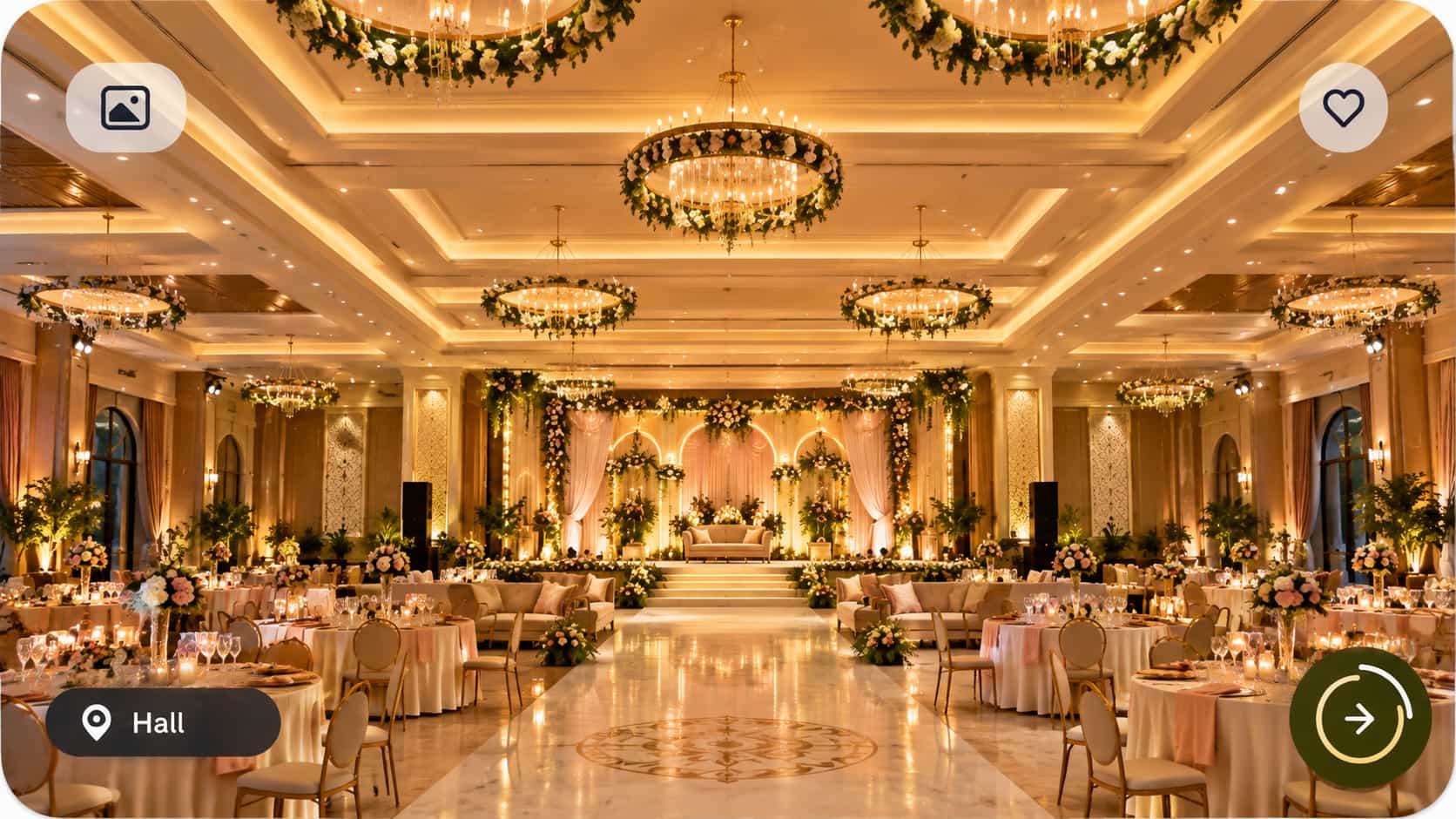 Banquet venue template