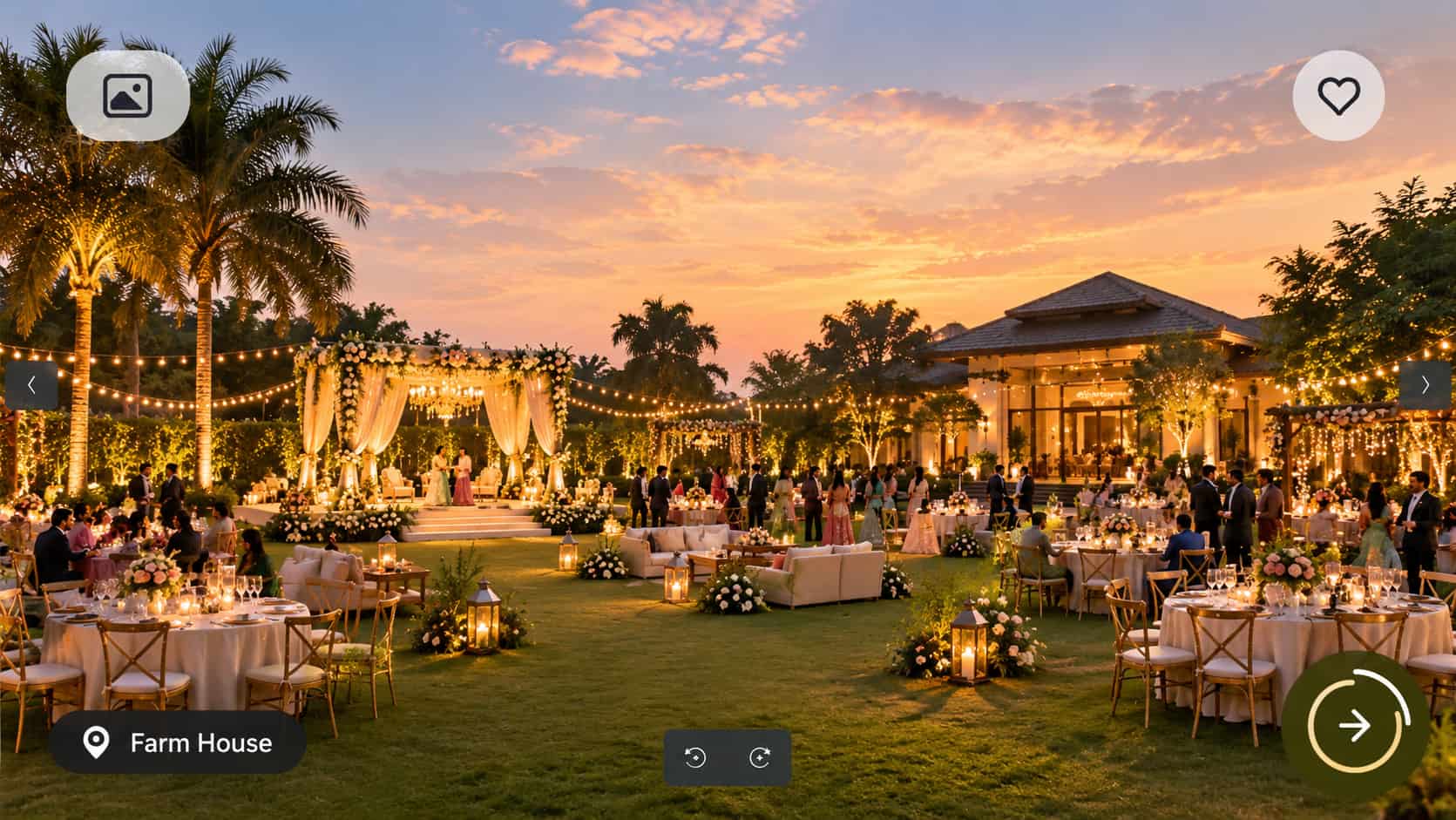 Resort venue template